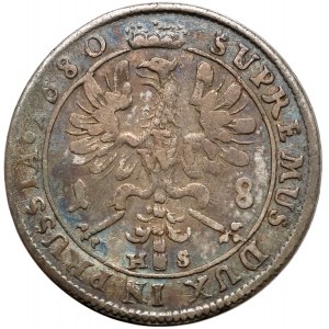 Niemcy, Prusy, Fryderyk Wilhelm, Ort Królewiec 1680 HS