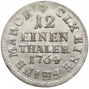 Germany, Sachsen, 1/12 taler 1764 IFóF