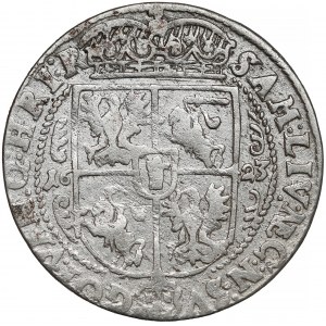 Zygmunt III Waza, Ort Bydgoszcz 1623 - liście palmowe - b.rzadki