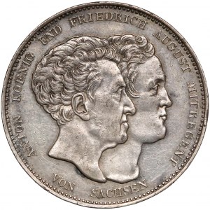 Niemcy, Saksonia, Talar 1831-S - Konstytucja Saksońska