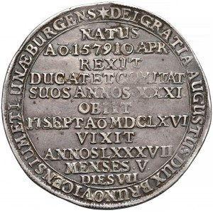 Germany, Braunschweig-Wolfenbüttel, Posthumous taler 1666