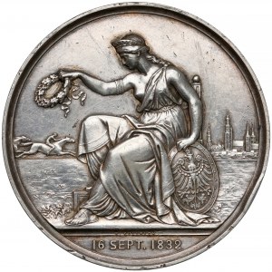 Śląsk, Wrocław, Medal 50. rocznica Śląskiego Klubu Wyścigowego 1882