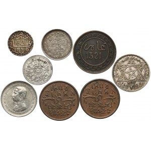 Islam, zestaw monet mix (8szt)