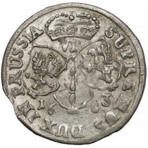 Germany, Preussen, Friedrich Wilhelm, 6 groschen 1683 HS