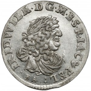 Germany, Preussen, Friedrich Wilhelm, 6 groschen 1686 BA