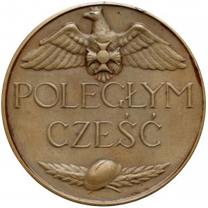 Medal Poległym Cześć 1924 r.