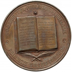 1874 r. Medal upamiętniajacy Rusinów zamordowanych przez Carat
