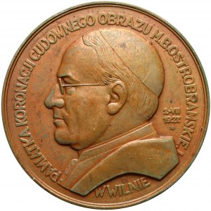 Medal Koronacja obrazu Matki Boskiej w Wilnie 1927 r. (Aumiller)