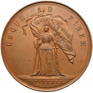 1880 r. Medal 50. rocznica Powstania Listopadowego (Malinowski)