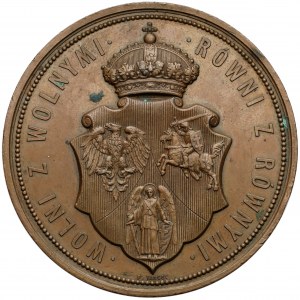 1869 r. Medal 300. lecie Unii Lubelskiej