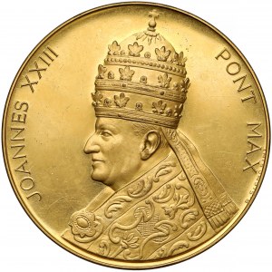 Watykan, Medal papież Jan XXIII - In Verbo et Spiritu - efektowny