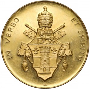 Watykan, Medal papież Jan XXIII - In Verbo et Spiritu - efektowny