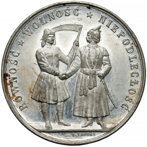 1863 r. Medal Powstanie Styczniowe - Równość...