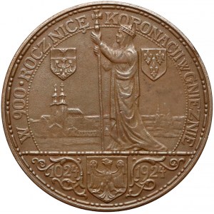 Medal 900-lecie koronacji Bolesława Chrobrego 1924 r.