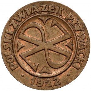 Medal Polski Związek Pływacki 1922 r.