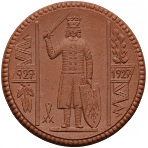 Niemcy, Medal PORCELANA 1000-lecie Nordhausen 1927