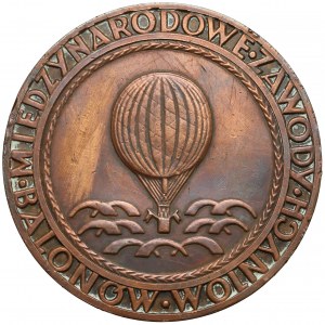 Medal Międzynarodowe Zawody Balonowe, Poznań 1929 - bardzo rzadki