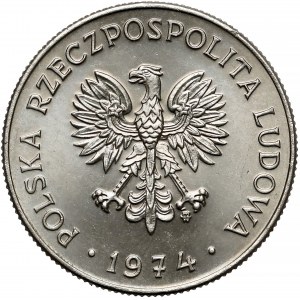 Próba NIKIEL 10 złotych 1974 Henryk Sienkiewicz