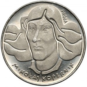 Próba NIKIEL 100 złotych 1973 Mikołaj Kopernik - krótsze włosy