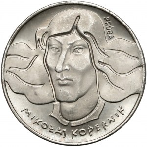 Próba NIKIEL 100 złotych 1973 Mikołaj Kopernik - długie włosy