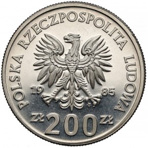 Próba NIKIEL 200 złotych 1985 Centrum Zdrowia Matki Polki