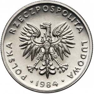 Próba NIKIEL 20 złotych 1984