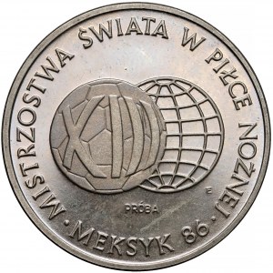 Próba NIKIEL 1.000 złotych 1986 MŚ w Piłce Nożnej Meksyk