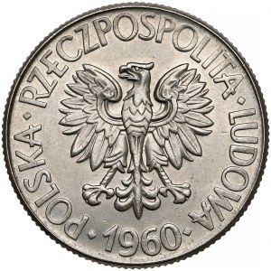 Próba NIKIEL 10 złotych 1960 Kościuszko - głowa