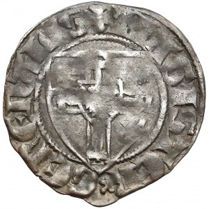 Zakon Krzyżacki, Winrych von Kniprode, Kwartnik Toruń (1364-1379) - mały krzyż