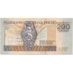 BŁĘDODRUK 200 złotych 1994 - AM - nadmiarowe hologramy