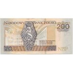 BŁĘDODRUK 200 złotych 1994 - AA - szczątkowy hologram