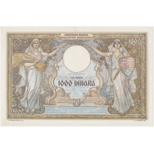 Jugosławia, 1000 Dinara 1931