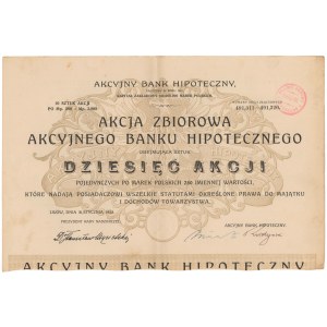 Akcyjny Bank Hipoteczny, 10x 280 mkp 1922