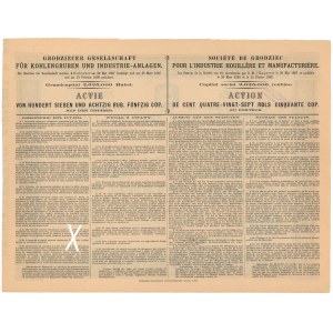 Grodzieckie Tow. Kopalń Węgla i Zakładów Przemysłowych, 187 rubli 50 kop 1903