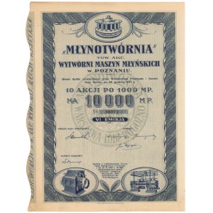 Młynotwórnia, Em.6, 10x 1.000 mkp