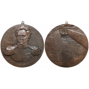 Medaliony (22.5cm) Gen. Prądzyński - awers i rewers (2szt)