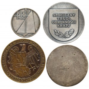 Medale Puck, PZPC, LOK, Bydgoszcz (4szt)