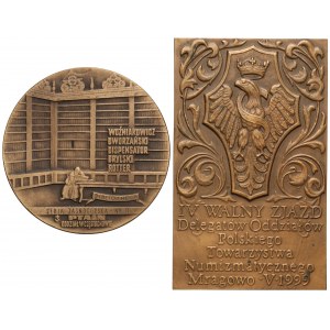 Medal z serii Jasnogórskiej i plakieta Kopernik 1999 (2szt)