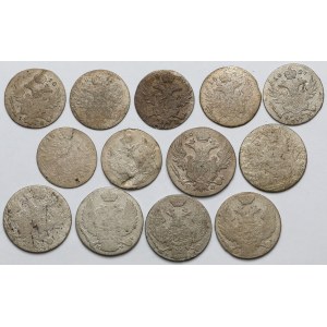 5 i 10 groszy 1818-1840 (13szt)