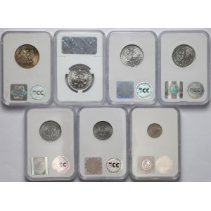 PRL zestaw monet 10 groszy - 10 złotych (7szt)
