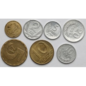 Destrukty 1 grosz - 10 złotych - SKRĘTKI (7szt)