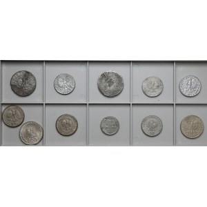 Falsyfikaty z epoki monet II RP i PRL (11szt)