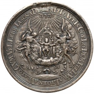 Austria, Charles VI, Medal birth of archduke Leopold 1716