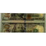 United States CUT ERROR of 100 Dollars 2009