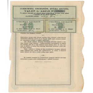 Cukrownia Ciechanów, 100 zł 1931