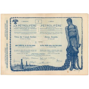 Petrolifere Belgijsko-Polska Naftowa Sp., Em.1, 10.000 mk 1923