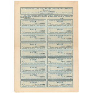 Petrolifere Belgijsko-Polska Naftowa Sp., Em.1, 10.000 mk 1923