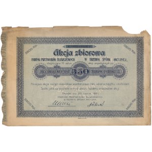 Fabryka Przetworów Tłuszczowych w Trzebini, 10x 350 mkp 1921
