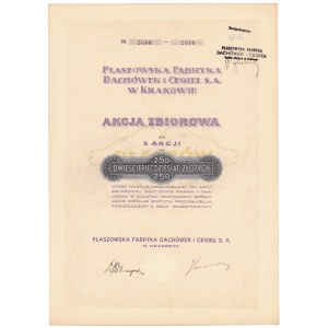 Płaszowska Fabryka Dachówek i Cegieł, 5x 250 zł