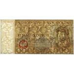 DRUK PRÓBNY Miasta Polskie 1.000 złotych 1965 - duży format i znak wodny
